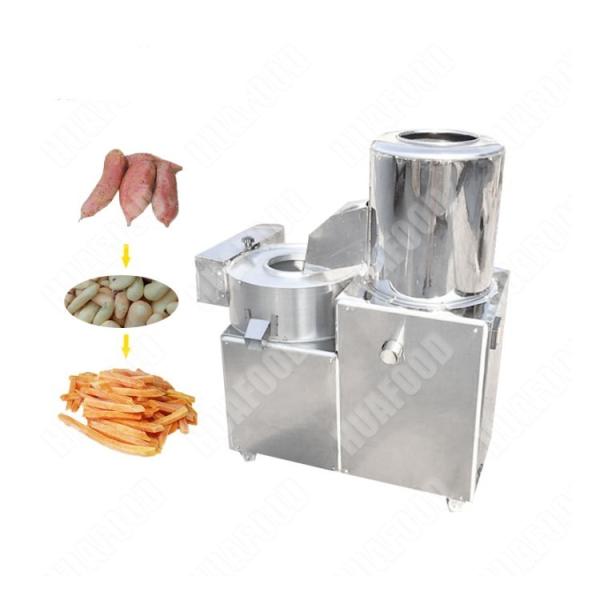Steam Automatic Root Vegetable Fruit Ginger Roller Peeler Tumeric Potato Washing Peeling Machine