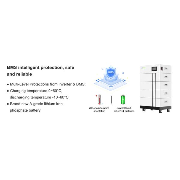 High Efficiency 480V LiFePO4 Battery 100AH 50KWH for Commercial Use with Reliable High Voltage Lithium Solutions
