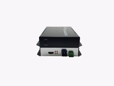 4k HDMI to Fiber Optic Converter for Advertising Simplex, LC port , Single Mode