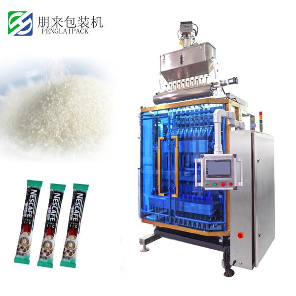 Advanced High Quality Instant Coffee Salt Sugar Stick Sachet Multi Lanes Coffee Stick Packing Sealing Machine