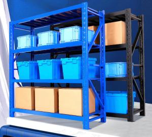 2000*600*2000mm Longspan Display Steel Shelving Medium Duty Stacking Racks &