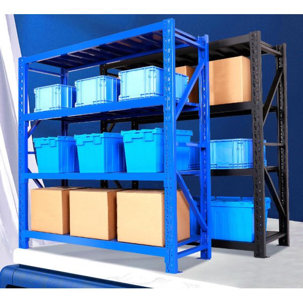2000*600*2000mm Longspan Display Steel Shelving Medium Duty Stacking Racks & Shelves Garage Storage Rack