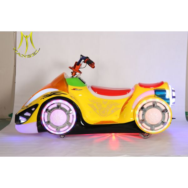 Hansel wholesale outdoor battery amusement game machine children electric motorcycle