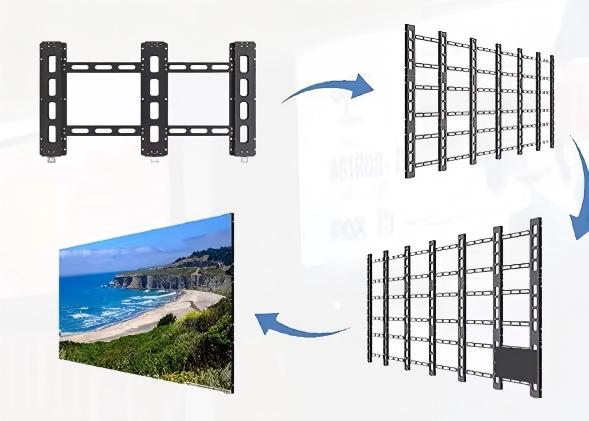 P1.53mm LED Panel Indoor LED Screen Display Cabinet 640*480mm