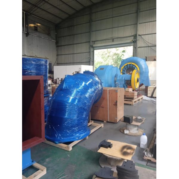 Custom Capacity High Head Water Turbine Steel And Stainless Steel Model 5m-500m Water Head