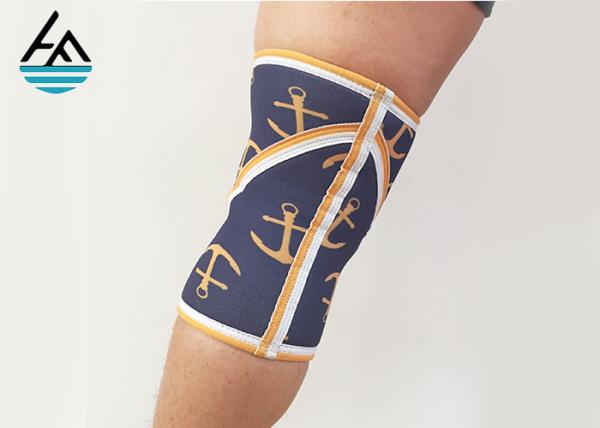 Sports Black Neoprene Knee Sleeve , Neoprene Sleeve Under Knee Brace
