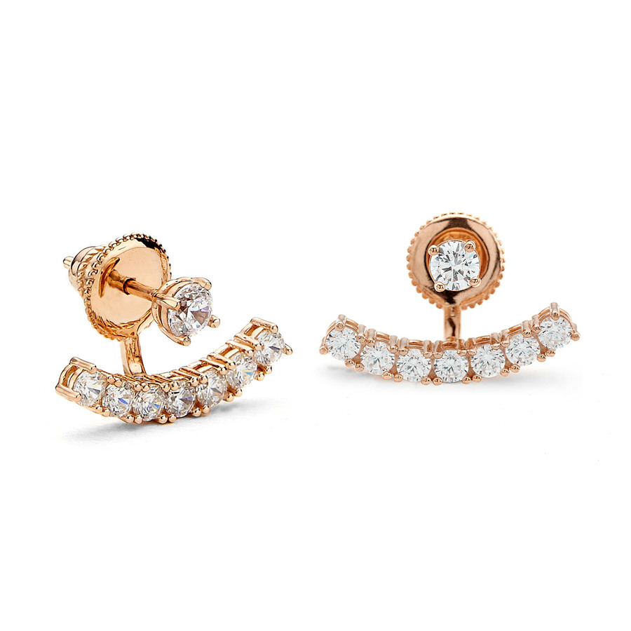 Модные серебряные серьги 925 с асимметричным золотом звездочкой и луной