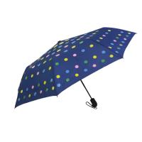 3 fantásticos guarda-chuva em mudança de dobramento da cor do Pongee