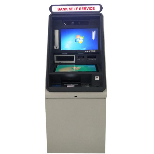 Quiosque Multifunction 17inch da máquina do ATM do banco com distribuidor de dinheiro