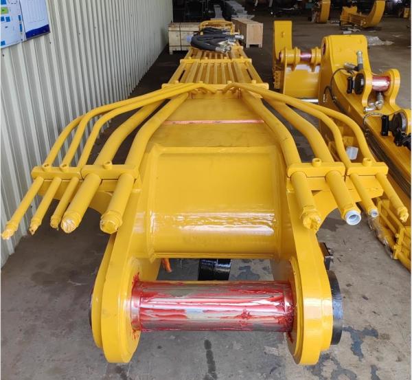Length 138m Multicolor Vibro Machine Sheet Pile Hammer Q345 NM360 Material