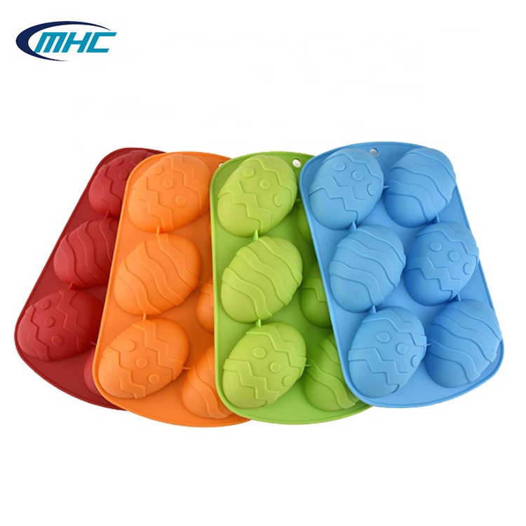 Силикон торта качества еды отливает прессформу в форму торта пасхального яйца Diy Handmade форменную