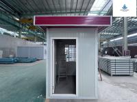 Customizable Mobile Steel Security Booth Durable Aluminum Window Included