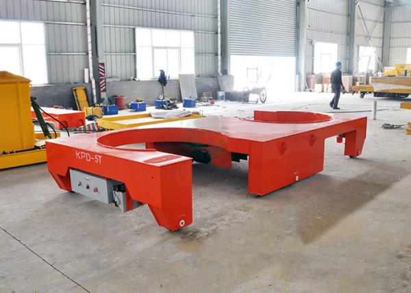 10 Ton Busbar Powered Bogie Heavy Duty Electrical Industrial Material Transfer Trolley For Sale