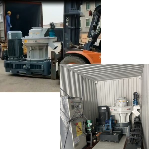 кольцо 6mm 8mm умирает деревянная мельница лепешки с автоматическим шкафом удаления пыли смазки