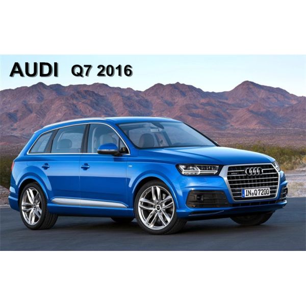 Audi New Q7 2016 Auto Body Kits , Stainless Steel Bumper Skid Plates