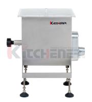 Equipamento de processamento da salsicha de 20 libras, grande capacidade do misturador comercial do moedor