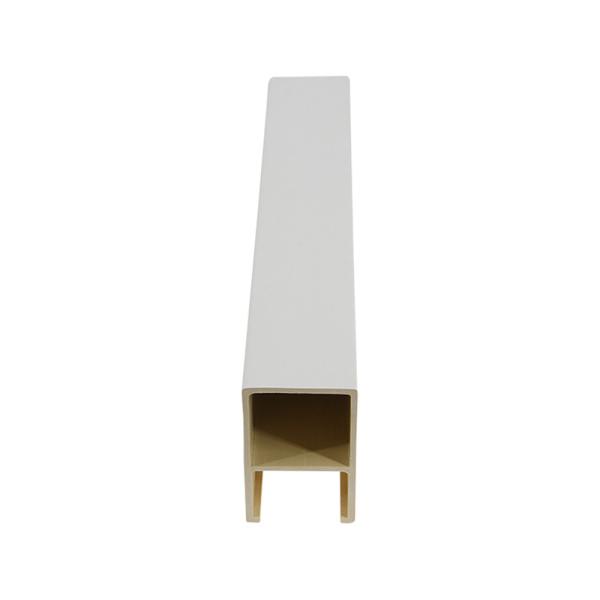 ISO Bathrooms Basements PVC Interior Wood Ceiling Panels No Crack 50x90mm