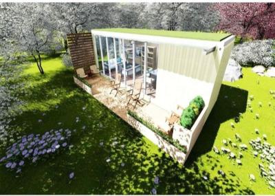Le cadre en acier galvanisé 20 40 pieds a préfabriqué des maisons de conteneur