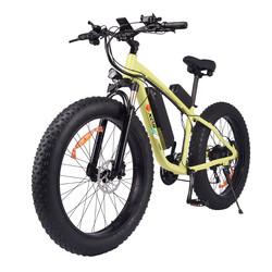 Loading 200KG Fat Tire Electric Mountain Bike 48v Electric Bicycle Light Operation