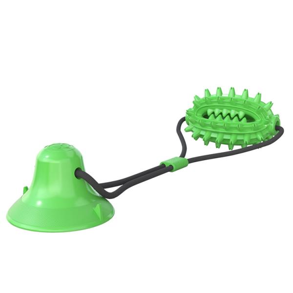 Teeth Cleaning TPR Dog Toothbrush Toys With Elastic Interactive Toys Pet Products