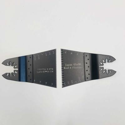 Plásticos de madeira que cortam lâminas de oscilação da ferramenta de 65x40mm as multi