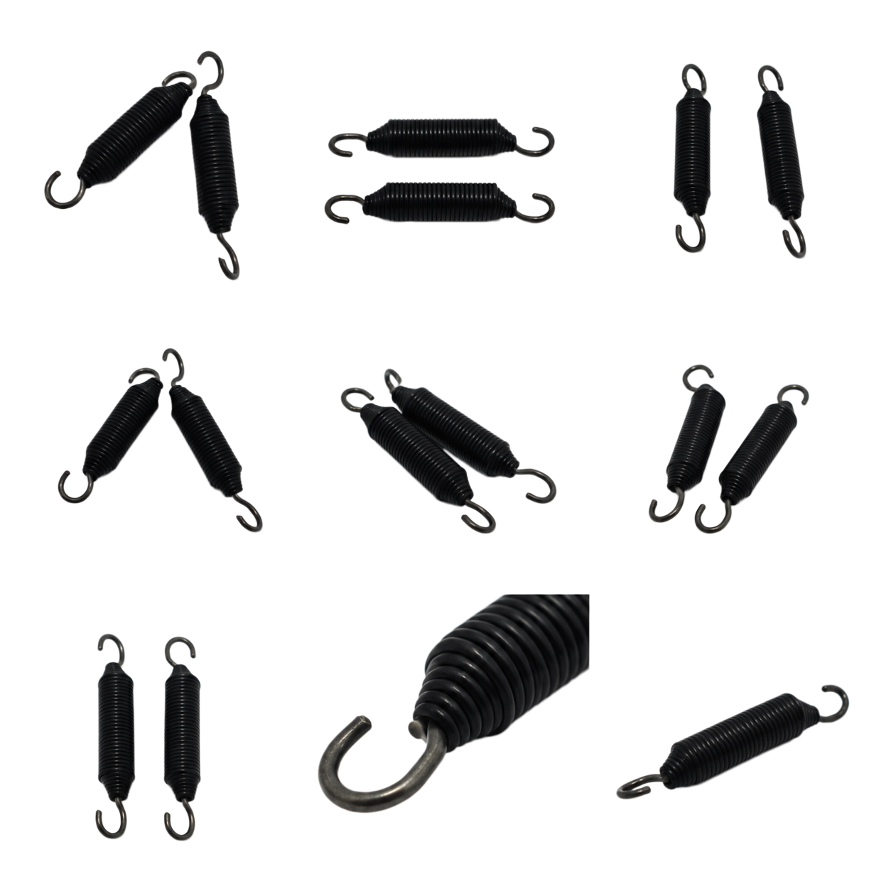 Tight Ring Compression Spring with Precision English Hook Design and High-Strength Spring Steel Material for Customizable Dimensions