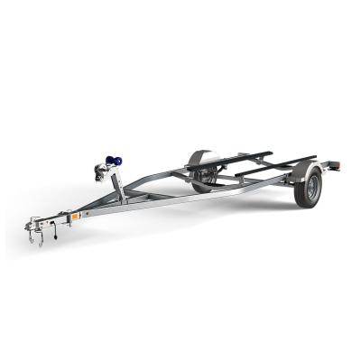 Galvanized Finish Aluminum Pontoon Trailer For Boat Transportation