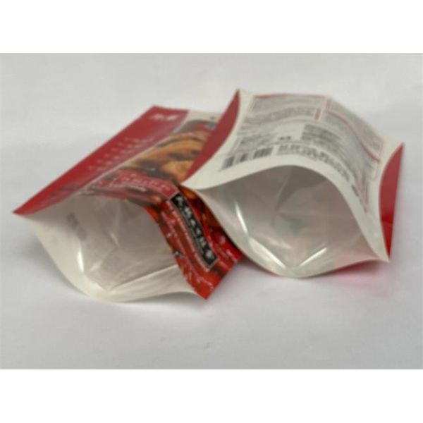 Free Printing Stand Up Packaging Pouches Custom BPA For Sea Food 180g