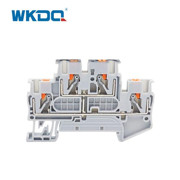 High Quality Grey JPTTB 2.5-PV  Push in Universal  Terminal Block Ce Certified