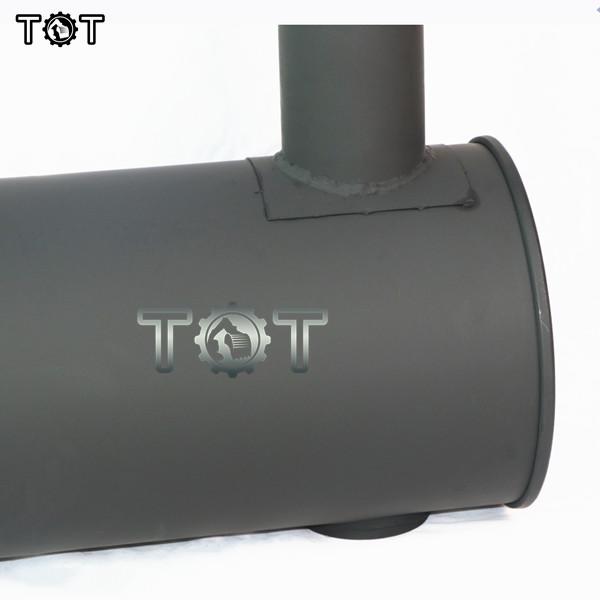 KATO HD2045 Excavator Engine Exhaust Muffler Silencer Heat Dissipation Fast
