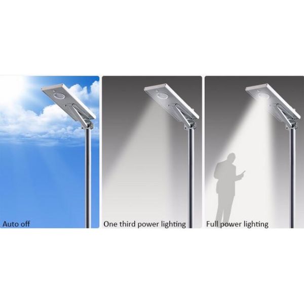 Aluminum Alloy All In One 60w Solar Led Street Light