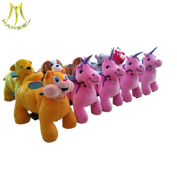 Hansel wholesale battery operated animal four wheels pony bikes