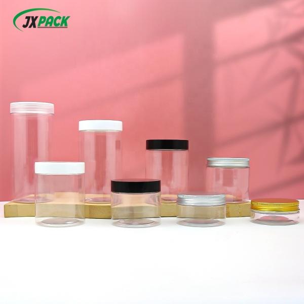 80ml-500ML PET Plastic Bottle Recyclable For Transparent Food Plastic Can