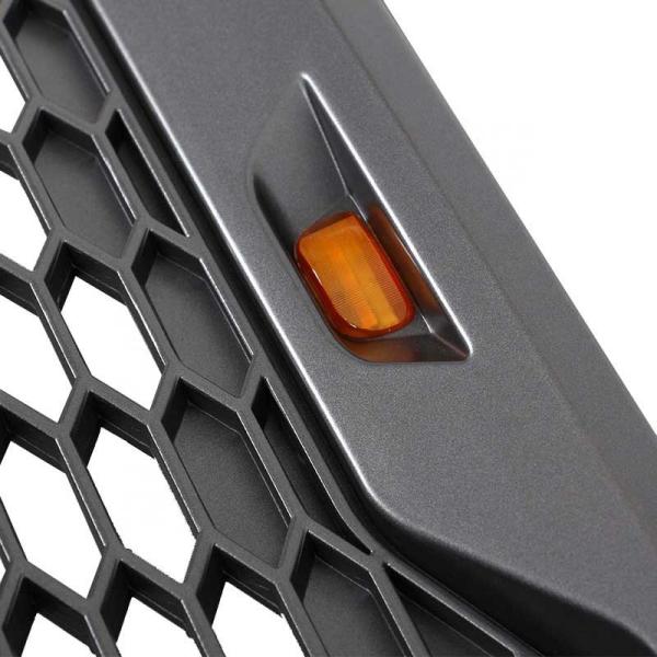 Matte Black Ford Raptor Parts Ford F150 Mesh Grill With LED Lights