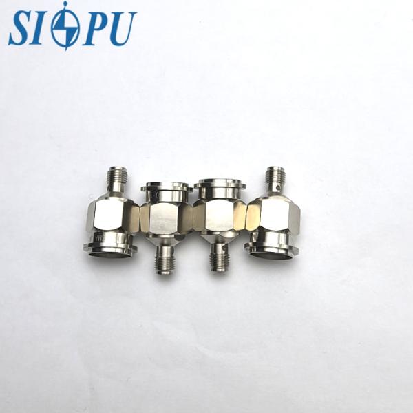 Adaptateur coaxiale à SMA de 500 V avec conducteur central ≤ 2,0 mΩ