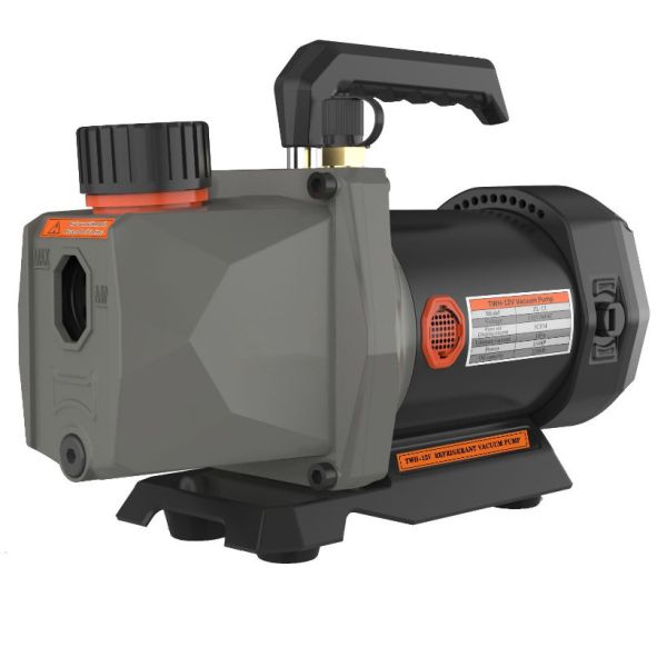 Vehicle Mounted Refrigeration Spare Parts Vacuum Pump 3 CFM Single Stage DC Motor