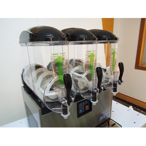 Stainless Steel Margarita Slush Frozen Granita Machine Magnetic Forced Transmission