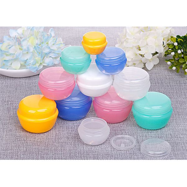 Pollution Free PP Plastic Cosmetic Jars For Cosmetic Products 5 / 10 / 15G
