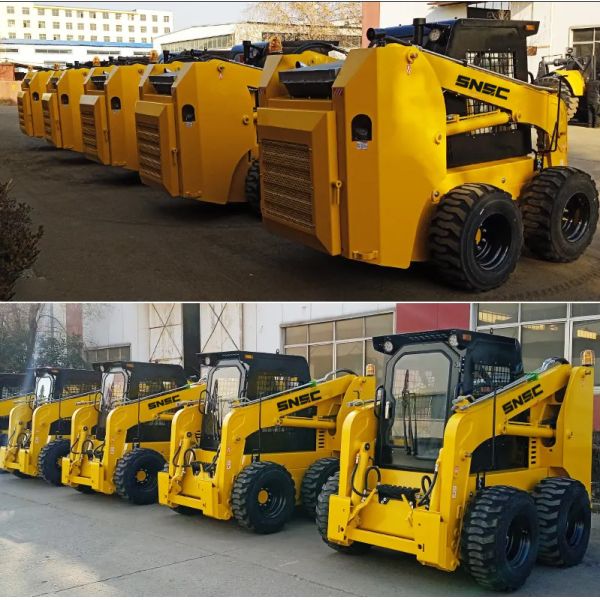 Kohler Engine 300kg 500kg 800kg 1050kg Compact Skid-Steer Loader for Smooth Operation