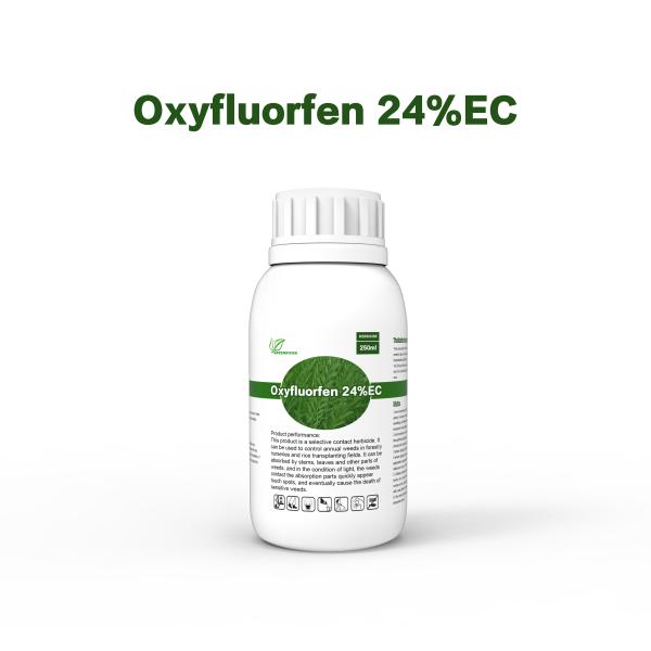 Off White Powder Oxyfluorfen Herbicide 24%EC Pre Emergent Weed Killer 42874-03-3