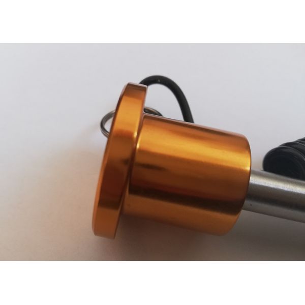 Steel Pole Magnetic Weight Lifting Pin / Weight Selector Pin For Gym Clubs