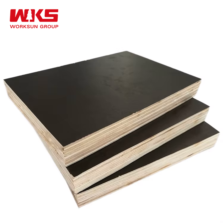 High Strength Marine Board Film Faced Plywood with Phenolic Film Coating and Marine-Grade Core for Concrete Formwork
