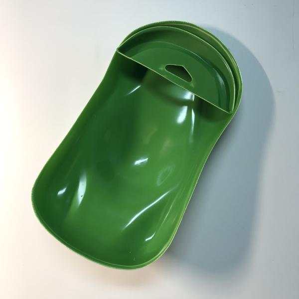 21cmx11.3cmx5cm Green PS ABS 3D Speed Shape Mould