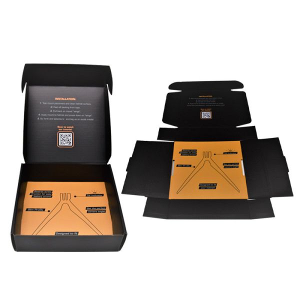 Складный картон гофрировал коробки отправителя грузя для частей шлема запасных