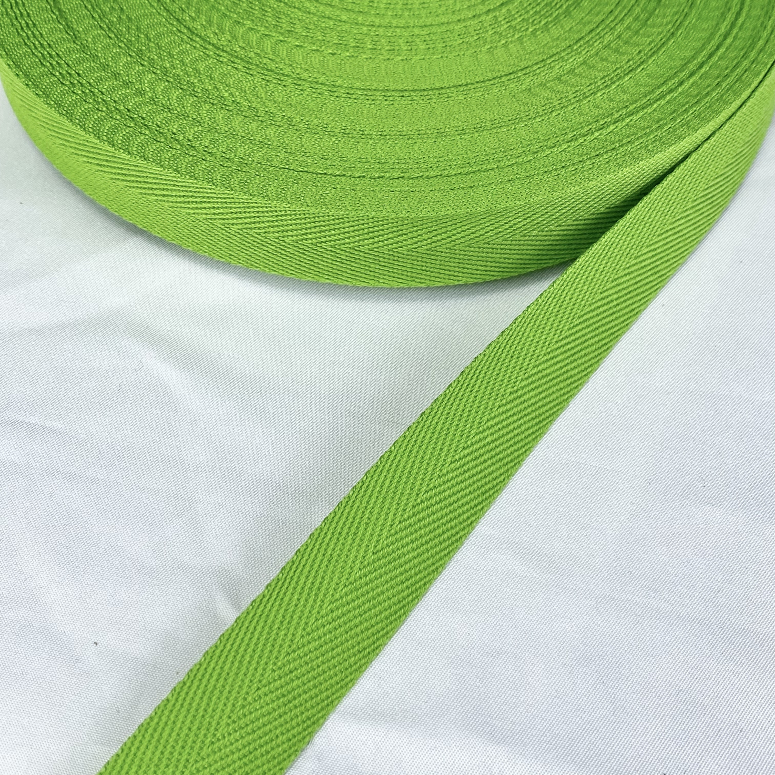 Herringbone polyester-cotton webbing Various colors Backpack strap Belt Handbag strap