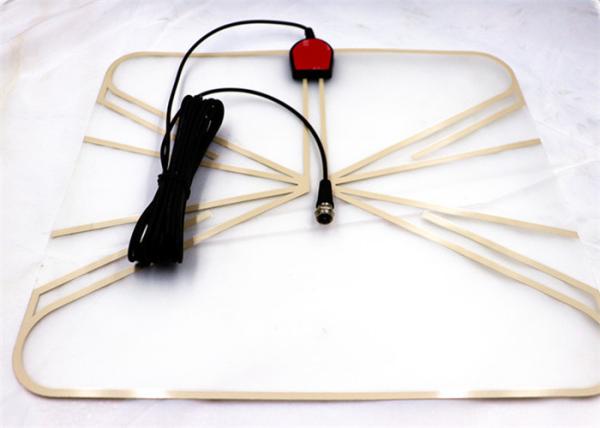 Indoor Digital Tv Antenna , Digital Tv Aerial With Amplifier Signal Booster , Usb Power Supply