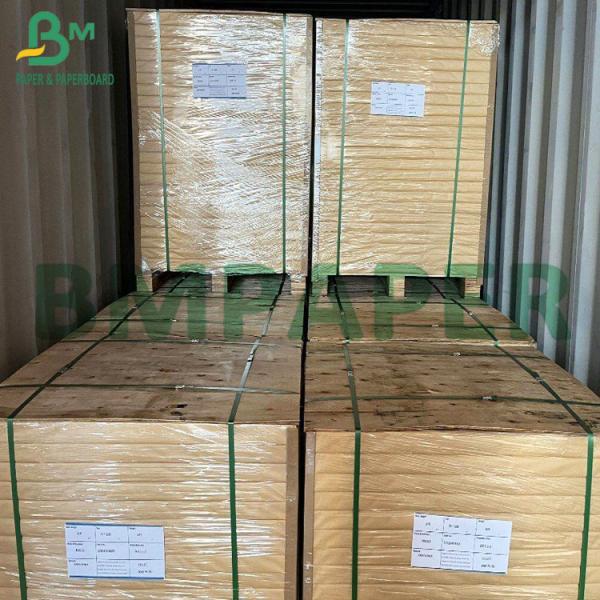 1mm Smooth Surface Unbleached Kraft Cardboard Brown Kraft Packaging Box Board