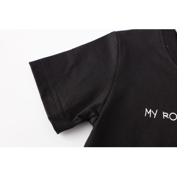 Summer Cotton Cartoon Robot Suit Little Boy Clothes