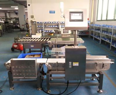 Swing Arm YCW-210F Dynamic Checkweighers With Rotary Touch Screen