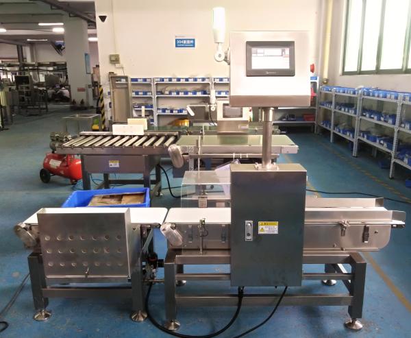 Swing Arm YCW-210F Dynamic Checkweighers With Rotary Touch Screen